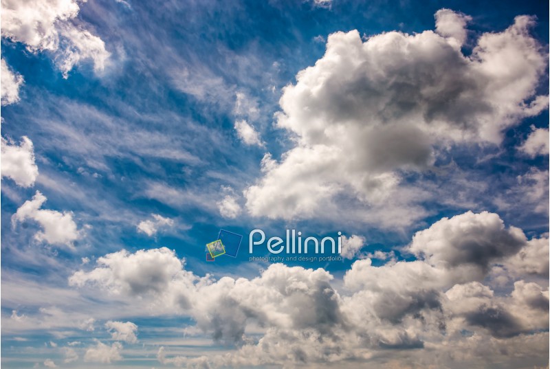 dramatic sky with dynamic cloud arrangement. cloudy weather background